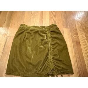 Free People womens size 0 green skirt